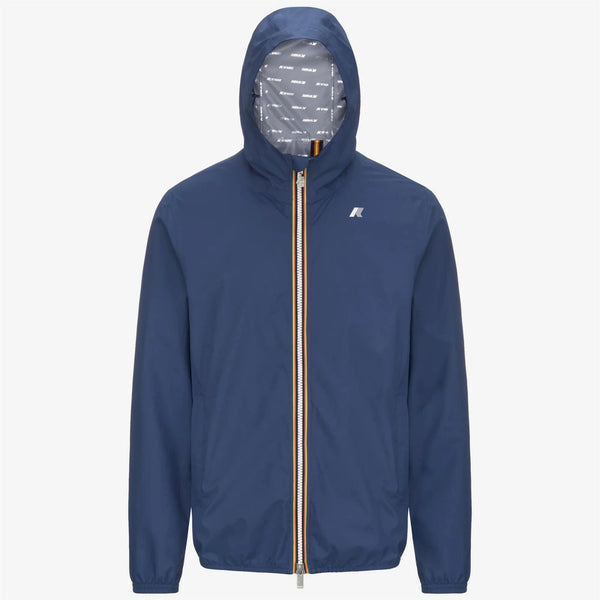 K-Way Giubbino Giubbino Uomo Jack eco stretch dot Indigo P24-KWAYK5127QW-P35-M - Francavilla Moda